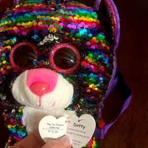 Dotty Beanie Boo mini backpack